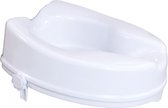Mobiclinic Titán - Toiletverhoger - 10 cm - Zonder deksel - Max 160 kg - Toiletbril - WC Verhoging - Verstelbaar -Toiletbril - Wit - Toiletzitting