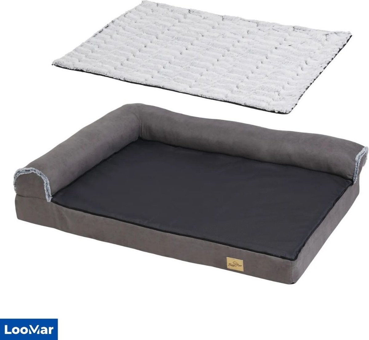 Hondenbed Hondenbank Hondenbank Hondenkussen van BASEL XS-3XL (3XL-130x110, Smaragd Hondenbed Hondenbank Hondenbank Hondenkussen van BASEL XS-3XL (3XL-130x110, Smaragd