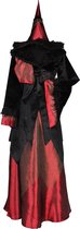 Robe de sorcière Angelfire noir-rouge - XS/ S - Robe de sorcière Halloween