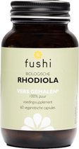 Fushi Wellbeing - Biologische Rhodiola - Voedingssupplement - 60 capsules - Vegan - Plasticvrij