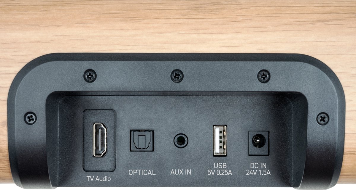 Thomson SB402BT - Bluetooth Soundbar - Hout - afbeelding 2