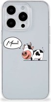 Foto hoesje Geschikt voor iPhone 15 Pro Max Telefoon Hoesje Gepersonaliseerd Cadeau Cow