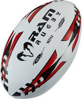 RAM Rugby Mini Rugby Bal Softee - 15 cm - Maat 1 - Soft Grip - Nr. 1 Rugby Merk in Europa - Perfecte vorm en Duurzaam Top Kwaliteit RAM® Engeland - Uniek techn. Prof.