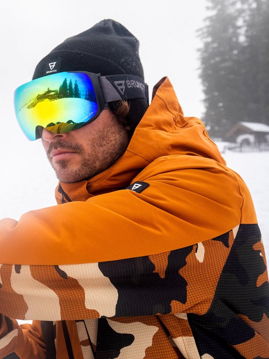 Brunotti Aratin-AO Heren Anorak Ski Jas | Bruin