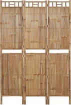 The Living Store Kamerscherm Bamboe 3 Panelen - 120x180 cm - Waterbestendig en Duurzaam