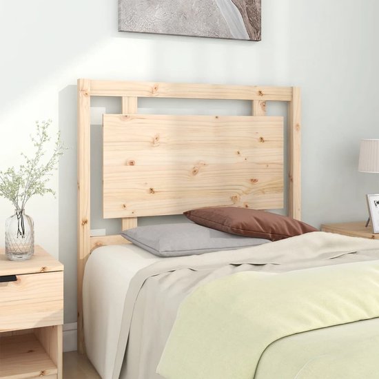 HOMN LIVING Zeus Hoofdeinde voor bed, 95 cm, met opslag, zwart, 2 deuren, 9 uitsparingen