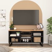 The Living Store TV-meubel - 100 x 33 x 46 cm - massief acaciahout