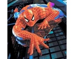 Diamond Painting Spiderman Full vierkant 50x40