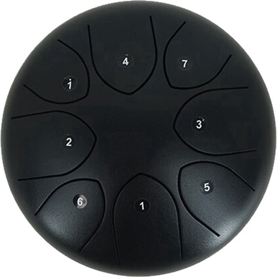 Orakl ® - Tongue Drum Echo Wintermist – Inclusief Lesboek Handpan O 16 Cm Tongue Drum Handpan Drum Steel Tongue Drum Klankschaal Geluidstherapie