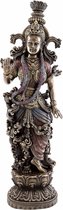 Veronese Design Beeld/figuur - Radha - Eeeuwige Metgezel en Minnaar van Krishna - zeer gedetailleerd en fascinerend mooi - (hxbxd) ca 37cm x 12cm x 9cm