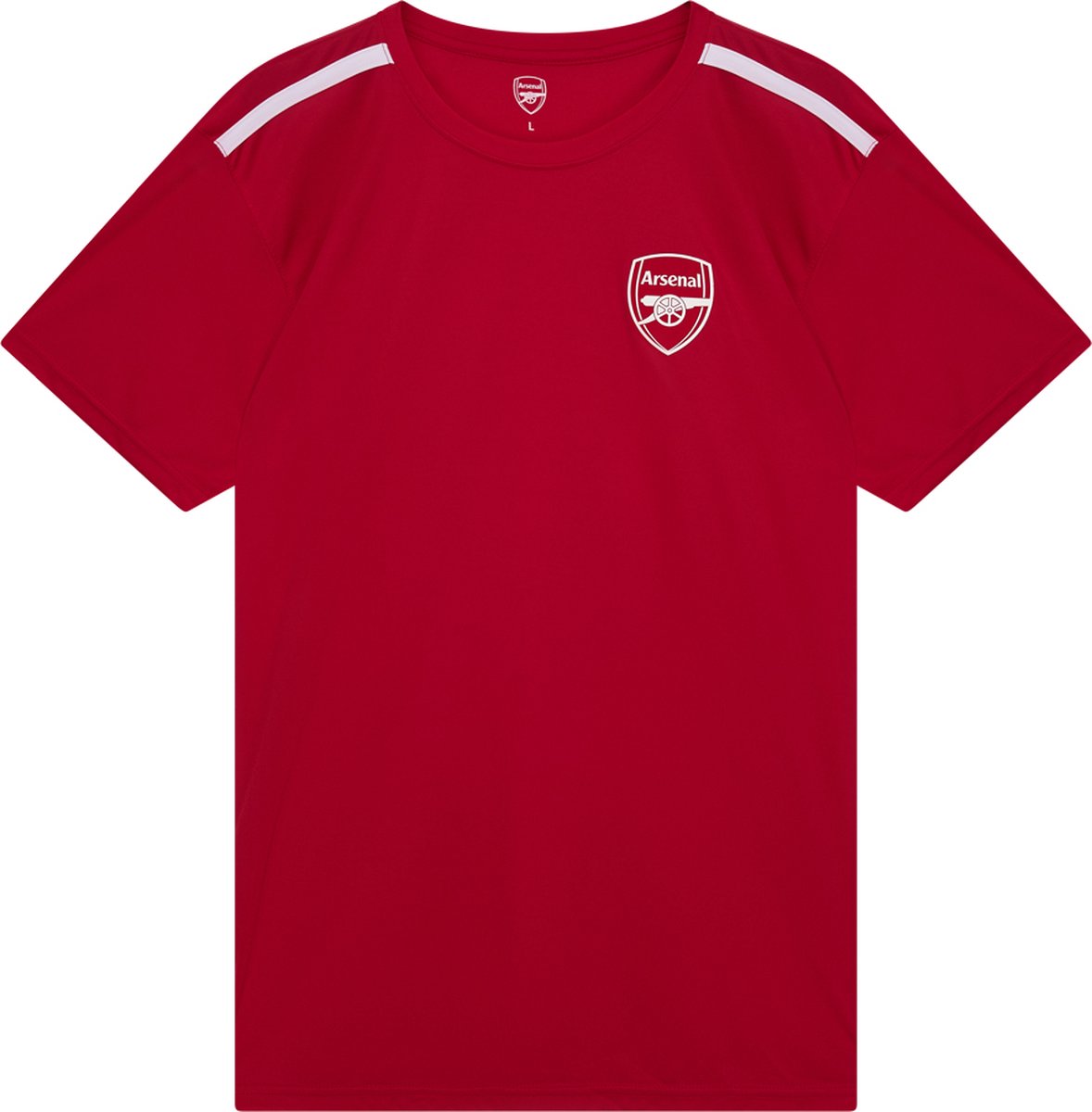Arsenal FC Voetbalshirt Heren 23/24 - Maat M - Sportshirt Volwassenen - Rood