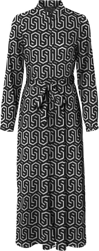 VERO MODA VMCIFA L/S SHIRT DRESS WVN LCS Dames Jurk - Maat L