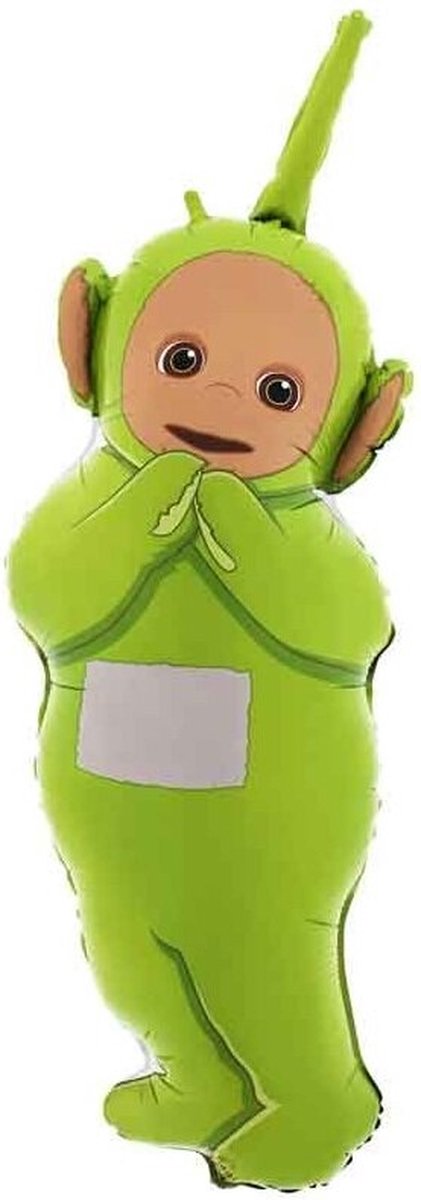 Teletubbies - Folie ballon - Helium ballon - XL Dipsy - 99cm - Leeg - Verjaardag - Kinderfeest.