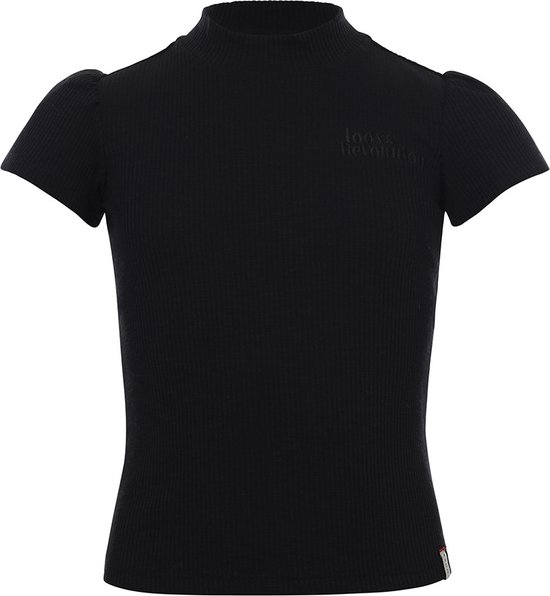Looxs Revolution 2301-5414-090 Meisjes Shirt - Zwart van Polyester