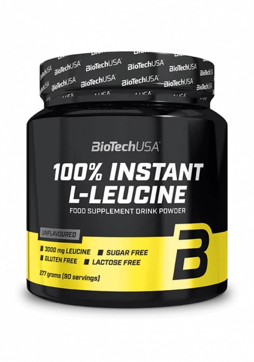 BioTechUSA - 100% instant leucine (277g) - unflavoured (zonder smaak)