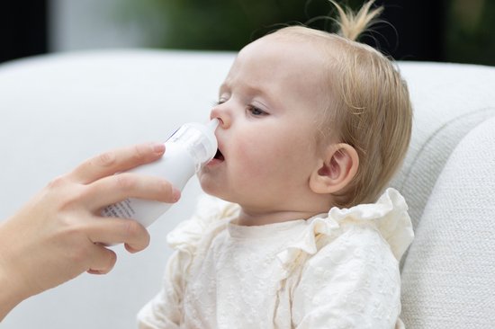 Youha® Baby neusreiniger - Elektrische neuszuiger - 3 zuiglevels - 2 opzetstukken - Inclusief USB - Vanaf 0 maanden van Youha — afbeelding 3