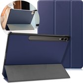iMoshion Tablet Hoes Geschikt voor Samsung Galaxy Tab S9 Plus - iMoshion Trifold Bookcase - Donkerblauw