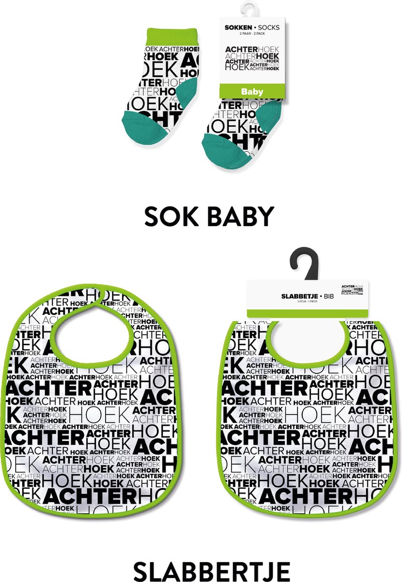 Slabbetjes en sokken met tekst - Baby cadeautjes en kraamcadeautjes - Achterhoek