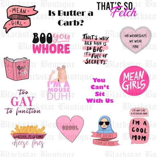 Mean Girls Stickers for Sale