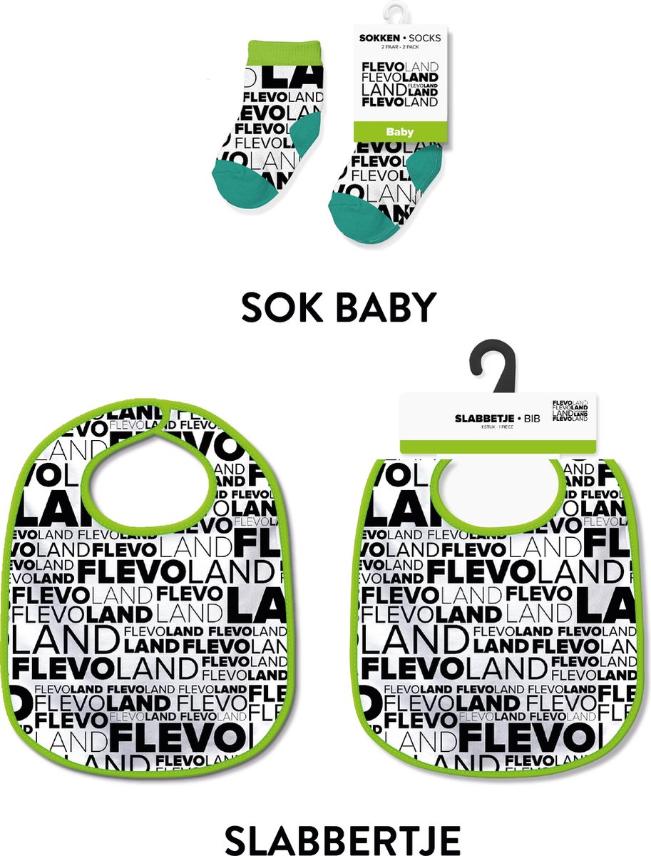 Slabbetjes en sokken met tekst - Baby cadeautjes en kraamcadeautjes - Flevoland