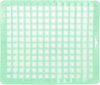 Gootsteenmat groen - 25 x 29 cm - Gootsteenmatten / spoelbakmatten - Huishoudartikelen