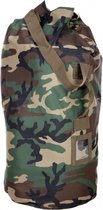 Grote duffel tas/plunjezak camouflage 90 cm - Duffel tassen voor op reis