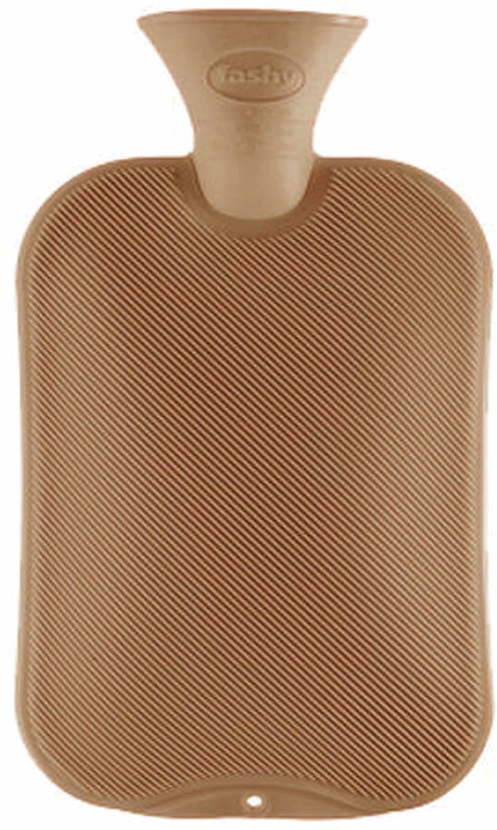 Goedkoopste Kruik lever bruin - 2 liter - warmwaterkruik