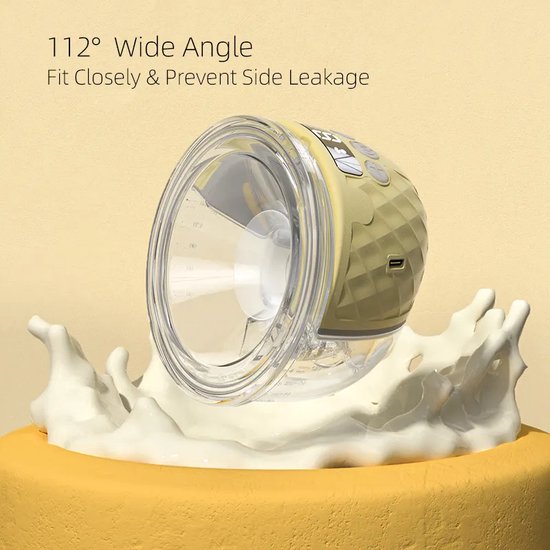  - Handsfree Elektrische Borstkolf - 1 Stuks - Draadloze Borstkolven - Dubbel Borstvoeding - Draagbaar Met Oplaadbare Accu