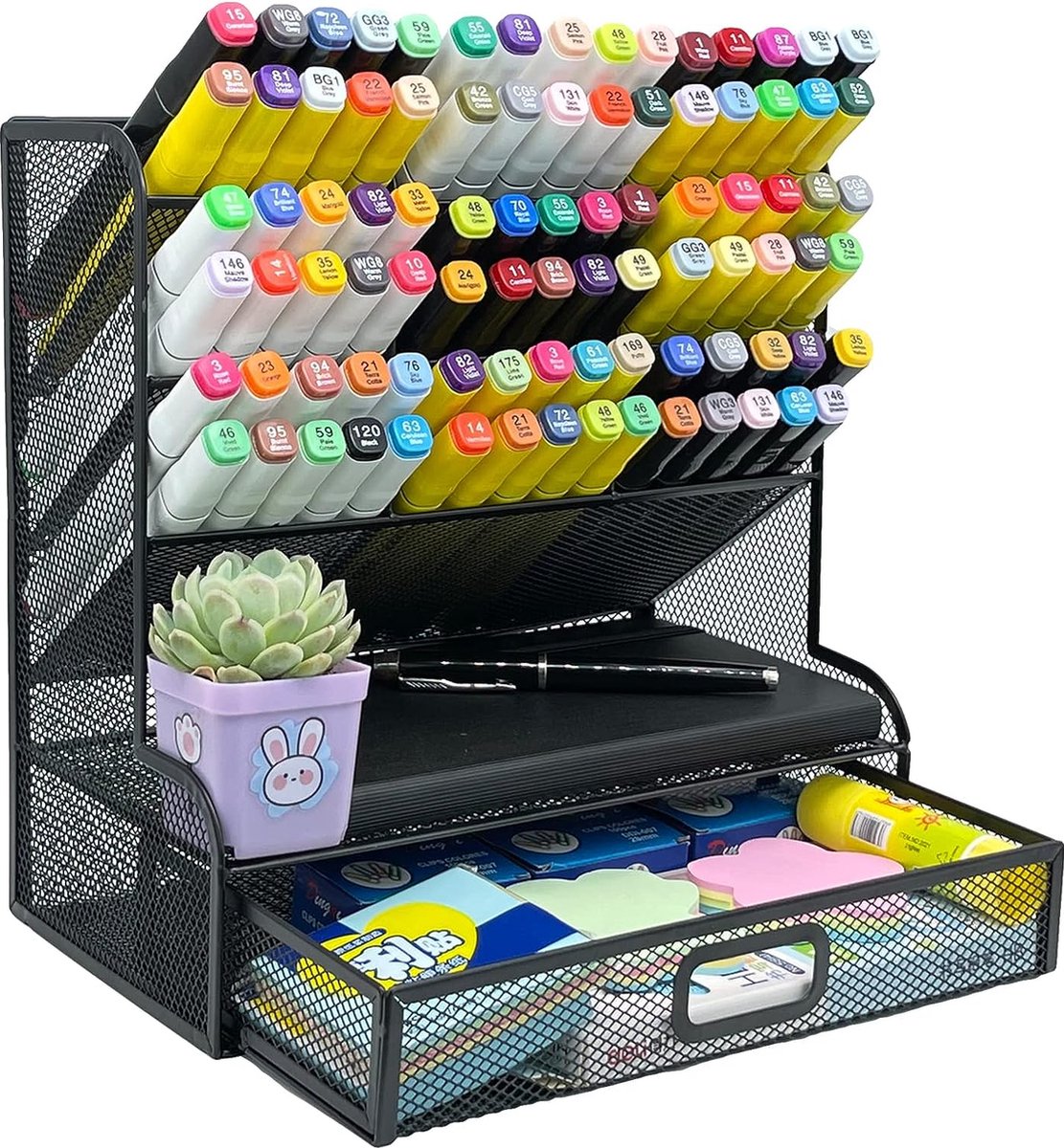Bureau-organizer - voor kantoorbenodigdheden, scharen, pennen, potloden
