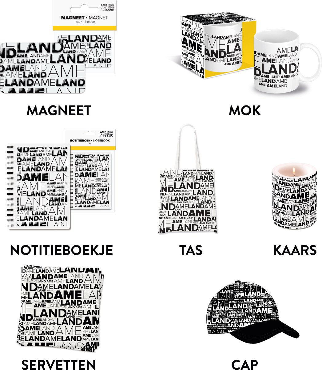 Ameland voordeelpakket - Souvenirs Nederland - Cadeau man en vrouw