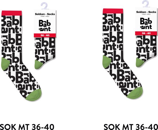 Brabant sokken heren en dames - multipack 2 paar - cadeau voor man en vrouw