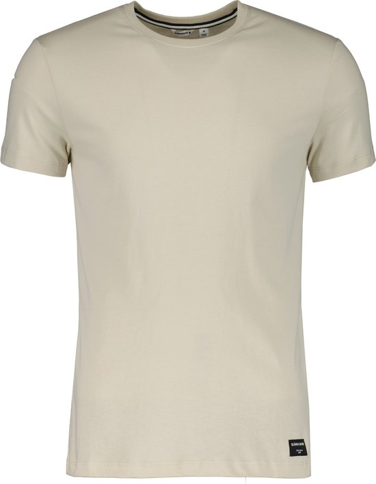 Björn Borg T-shirt - Slim Fit - Beige - XL