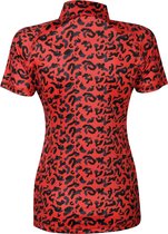 Harry's Horse Shirt Just Ride Leopard XL Koraalrood