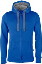 Men´s Hooded Jacket met ritssluiting Royal Blue - 6XL