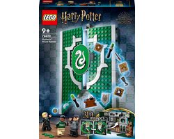 foto van LEGO Harry Potter Zwadderich Huisbanner Set - 76410