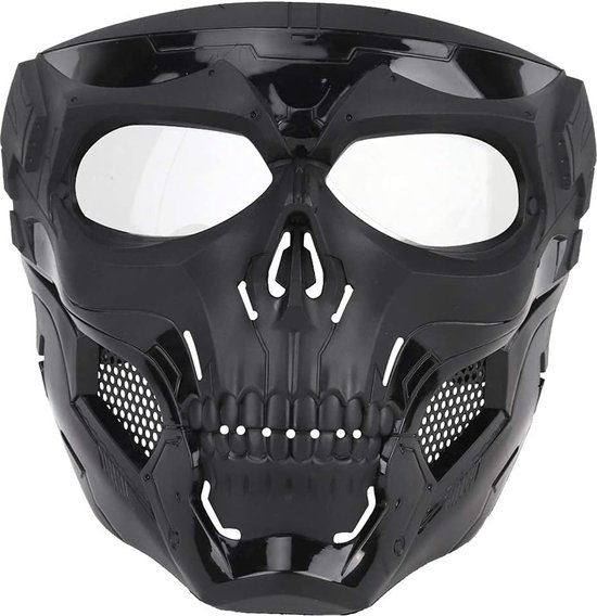 WISEONUS Paintball Tactische Masker Volledig/Half Gezicht Beschermende Goggles Mechanisch Masker voor Cosplay CS Games Halloween Schieten Jacht WISEONUS Paintball Tactische Masker Volledig/Half Gezicht Beschermende Goggles Mechanisch Masker voor Cosplay CS Games Halloween Schieten Jacht