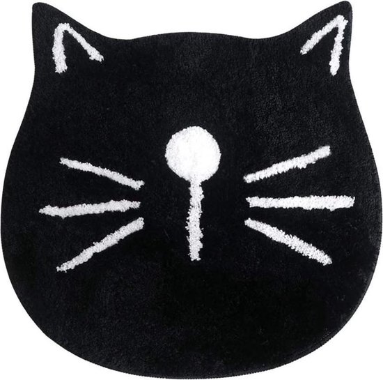 Go Go Gadget - Bad- & Douchematten - anti slip - zwarte kat