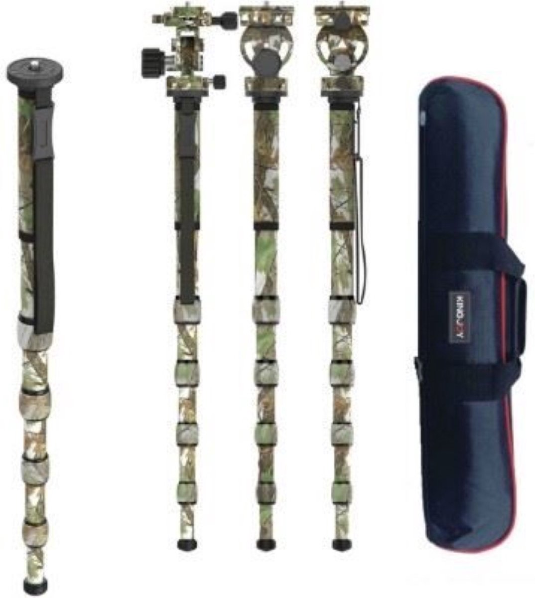 KingJoy MP-329M Carbon + VT-20M Monopod