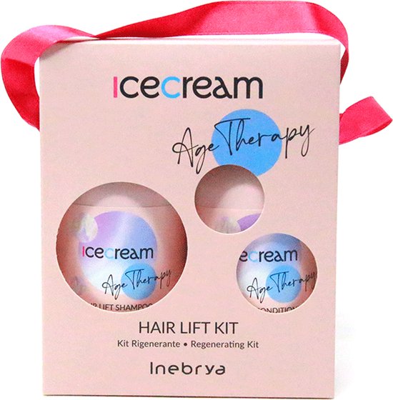 Inebrya Ice Cream Hair Lift Kit Shampoo + Conditioner bol