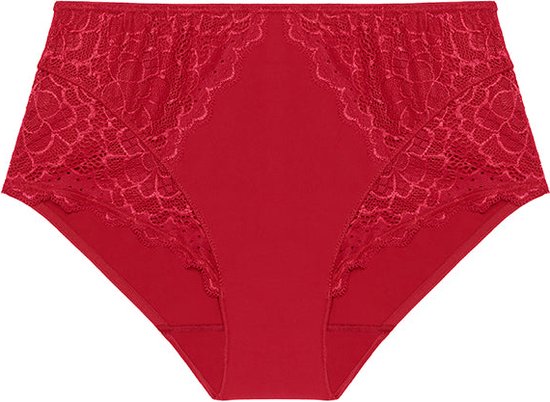 Simone Pérèle - Caresse Hoge Slip Rood - Rood