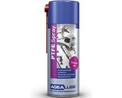AGEALUBE-PTFE SPRAY-400ML-KRACHTIG SMEERMIDDEL