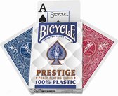 Bicycle Prestige 100% plastic - 1 pakje speelkaarten