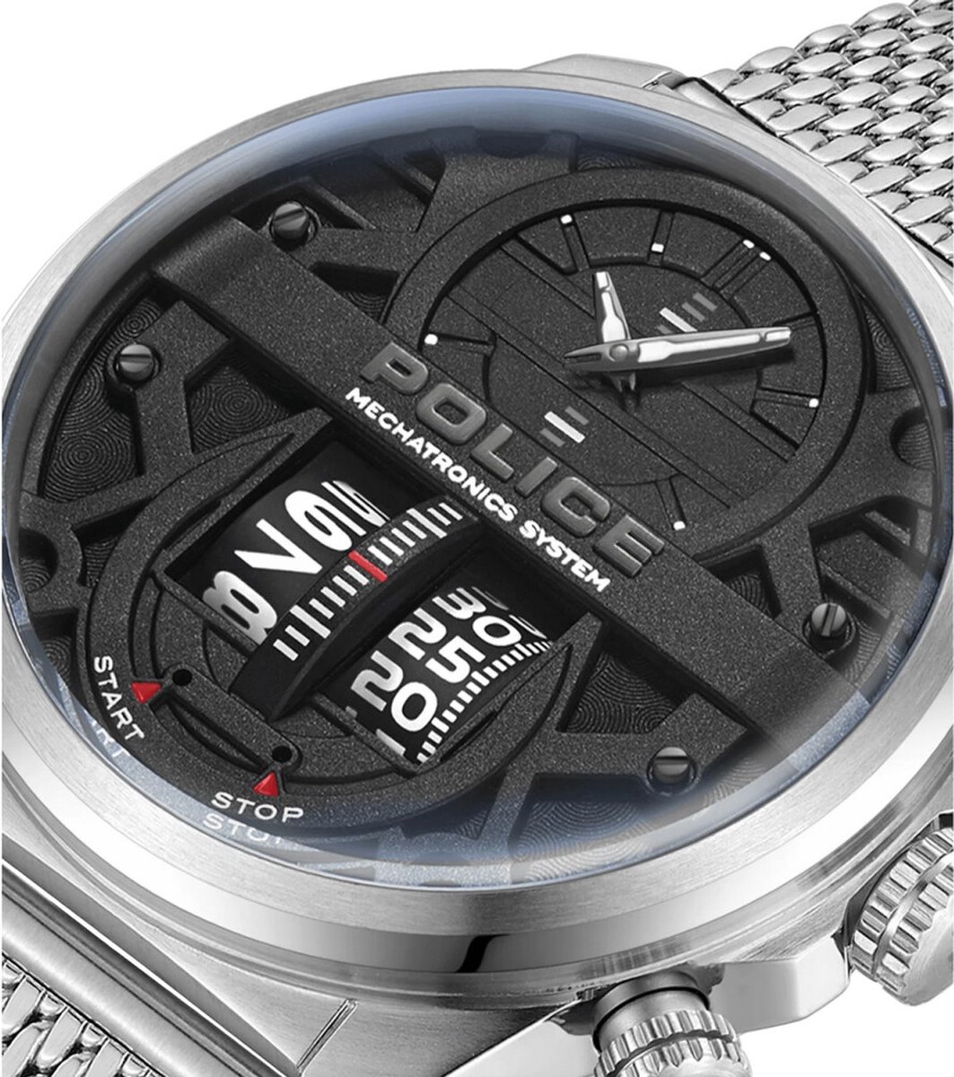 Police - PEWJG0006504 - Polshorloge - Heren - Quartz - Rotorcrom