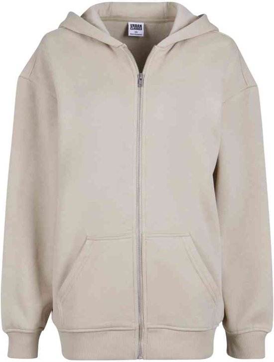 Urban Classics Oversized cropped light terry hoodie voor dames met
