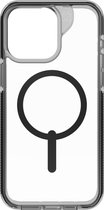 Gear4 iPhone 15 Pro Max Santa Cruz MagSafe hoesje (transparant, zwart)