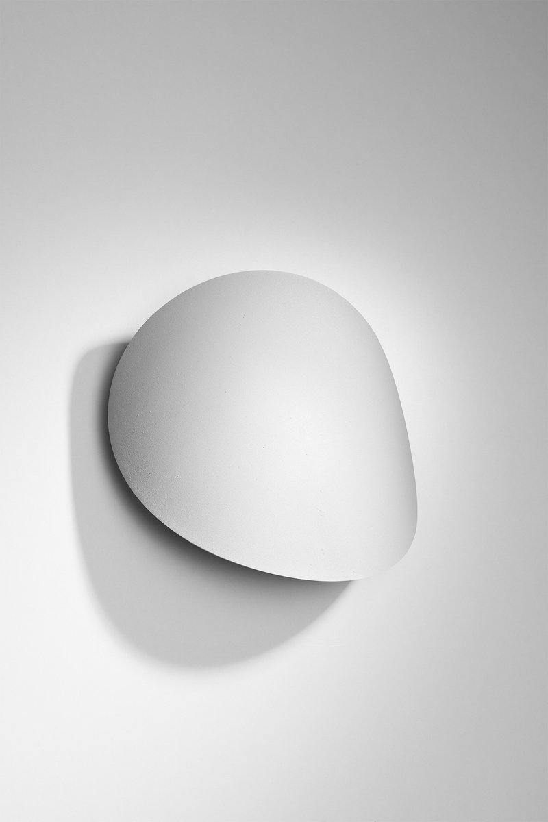 Sollux Lighting Wandlamp Senses - 29x25x8cm - G9 - wit - staal