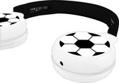 2 In 1 BluetoothÃ‚Â® en bekabelde opvouwbare hoofdtelefoons met het veilige volume van kinderen en voetbalontwerp