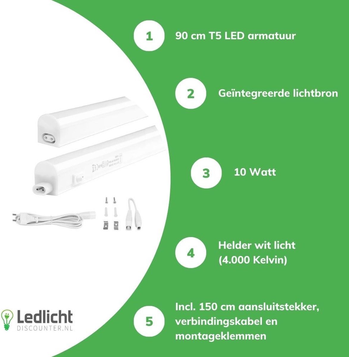 Eclairage LED de cuisine sous meuble avec capteur Müller-licht Limon blanc  60 cm 3000 K 10 watts