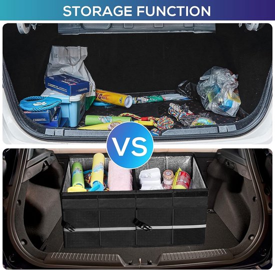 Kofferbak-organizer – [68L grote maat] – opbergdoos voor auto, waterdicht,  draagbaar
