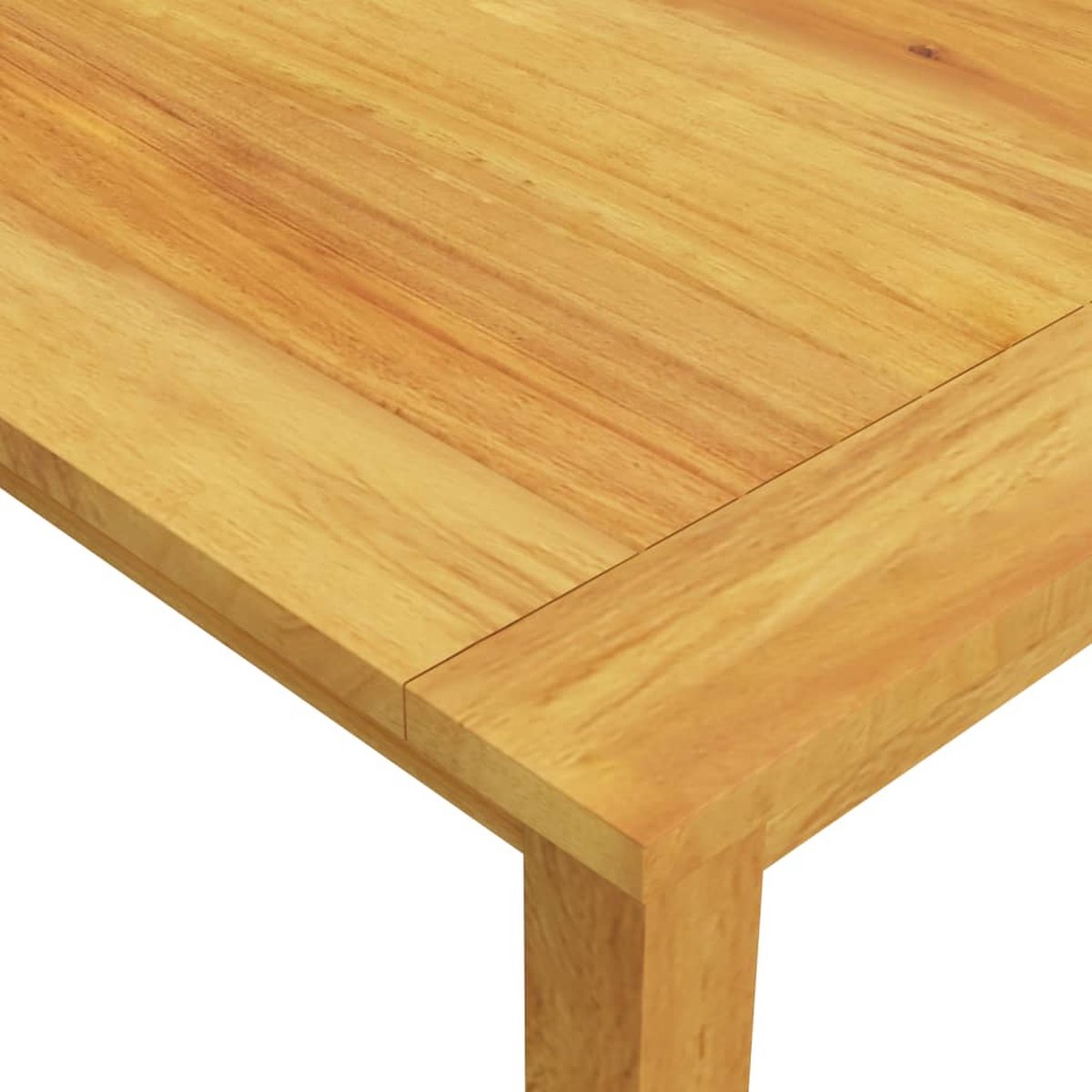 The Living Store 5-delige Tuinset zwart - Tuinset - Acacia Hout - Tuinstoel - Lounge Set - Buitentafel